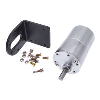 24V 12V DC motor with mounting cket high torque GB37RG eccentric shaft gear motor+motor holder