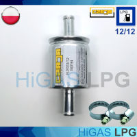 กรองแก๊ส  Czaja LPG/NGV ขนาด 12*12 มม ( NEW 2020) (แถมเข็มขัดรัดท่อแก๊ส 2 ชิ้น)