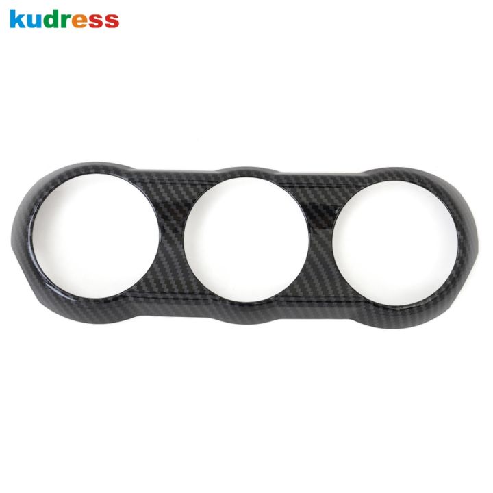 For Mazda CX-3 CX3 2015-2017 2018 2019   Carbon Fiber Interior Air Condition AC Switch Panel Cover Trim Car Accessories