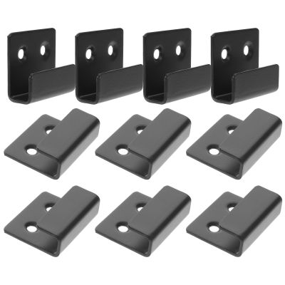 Wall Panels Mirror Brackets Hanging Picture Frame Clips Hooks Mounting Tile Hanger