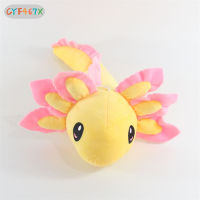 CYF Axolotl Plush ตกแต่งหมอนอิงตุ๊กตาสตัฟขนนุ่มของขวัญของขวัญของขวัญวันเกิด