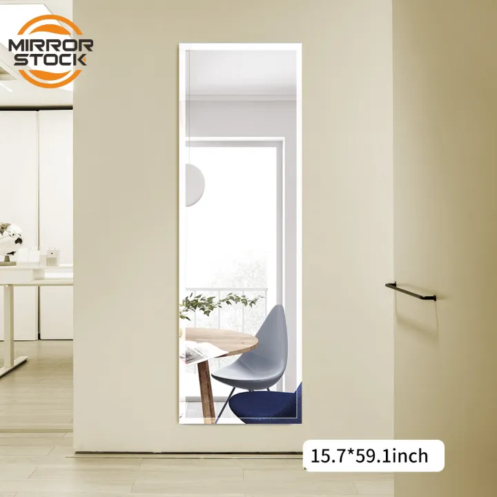 MirrorStock Frameless Whole Body Mirror 15.7x59.1inch mirror wall