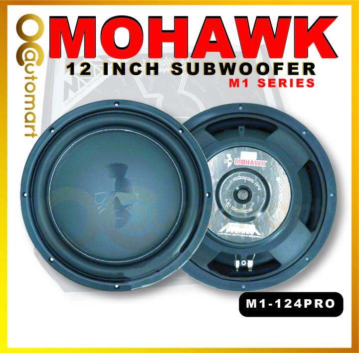 MOHAWK Car Audio M1 SERIES 12 inch SVC Subwoofer, 400W M1124PRO