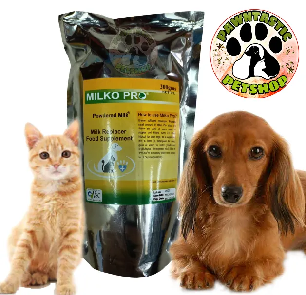 Milko Pro 200g [Milk Replacement for Dogs & Cats] Lazada PH