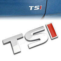 สติกเกอร์รูปลอกตราสัญลักษณ์รถ TSI โลหะ7.8*2.2ซม. สำหรับ MK6 Tiguan Golf VW