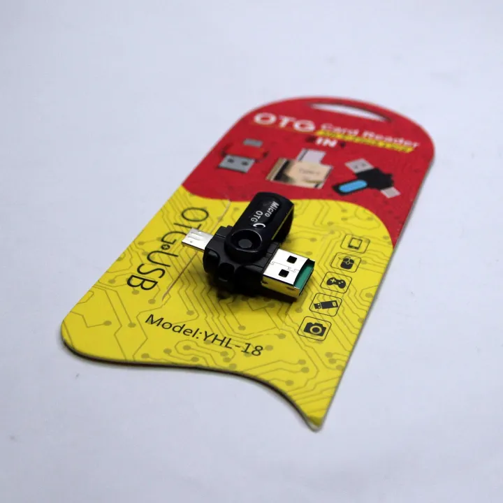 Micro OTG Card Reader (Flash Card to USB/android) Lazada PH