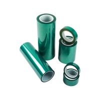 ∏۩  high temperature PET resistant acid and alkali insulation spray paint masking no trace residue glue polyester film tape