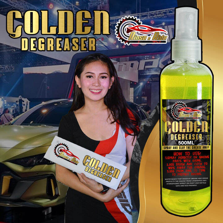RIDE N SHINE PHRESELLER PACKAGE SET OF 10'S DEGREASER ENGINE DEGREASER