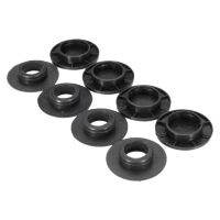 4X Car Mat Carpet Floor Fixing Clips Grips Nice Black For - 6680520