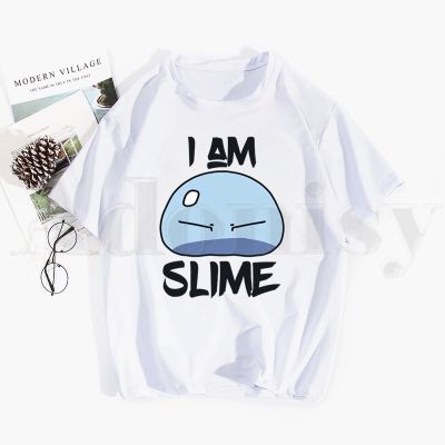 This Time I Have Reincarnated As Slime Rimuru Tempest T-Shirt Hop Girl Top Tees T-Shirts Fashion Summer 100% Cotton