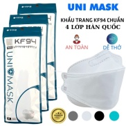 Khẩu trang KF94 Unimask, ,khẩu trang y tế 4 lớp kháng khuẩn