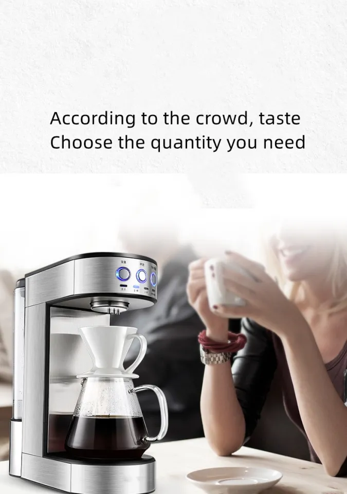 Coffee Machine, Gourmia GCM4900 Coffee Maker - Electric Pour Over