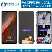 จอแอลซีดีต้นฉบับสำหรับ Oppo Reno 2F จอแสดงผล LCD หน้าจอสัมผัสแผง Digitizer สำหรับ Oppo Reno2 F CPH1989จอแสดงผล LCD