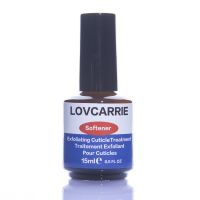 LOVCARRIE น้ำยาปรับน้ำมันทาผิวเล็บนุ่ม15มล.,ผลิตภัณฑ์ดูแลผิวชั้นนอกน้ำยาทำความสะอาดผิวหนังที่ตายแล้วนิ้วมือให้นุ่มเครื่องมือดูแลเล็บ LHL3816หนังกำพร้า C