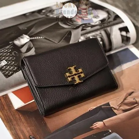 TERBARU Dompet Tory Burch Kira Pebbled Medium Flap Wallet GINAL TB/TAS  WANITA DEWASA MODEL TERBARU2022/