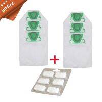 Dust Bag Dust Cleaning Cloth Bag 1x Fragrance tablets Jasmine for Vorwerk VK200 FP200 Vacuum Cleaner Parts