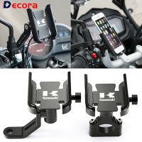 ✐✹ Motorcycle Handlebar Cell Phone Holder GPS Stand Bracket For Kawasaki Z300 Z650 Z750 Z800 Z900 ER-6N ER-6F Versys 650 1000 X300