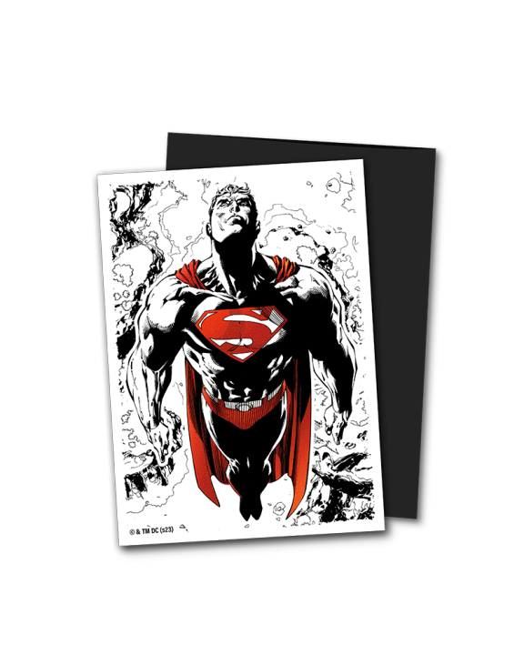 dragon-shield-superman-dual-matte-art-sleeves-ซองใส่การ์ด-100-ซอง-ลิขสิทธิ์แท้-100-standard-size