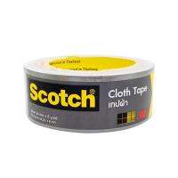 [คุ้มค่าราคา!] เทปผ้าชนิดมันเงา SCOTCH รุ่น XN002038323 ขนาด 36 มม. x 8 หลา สีเงิน