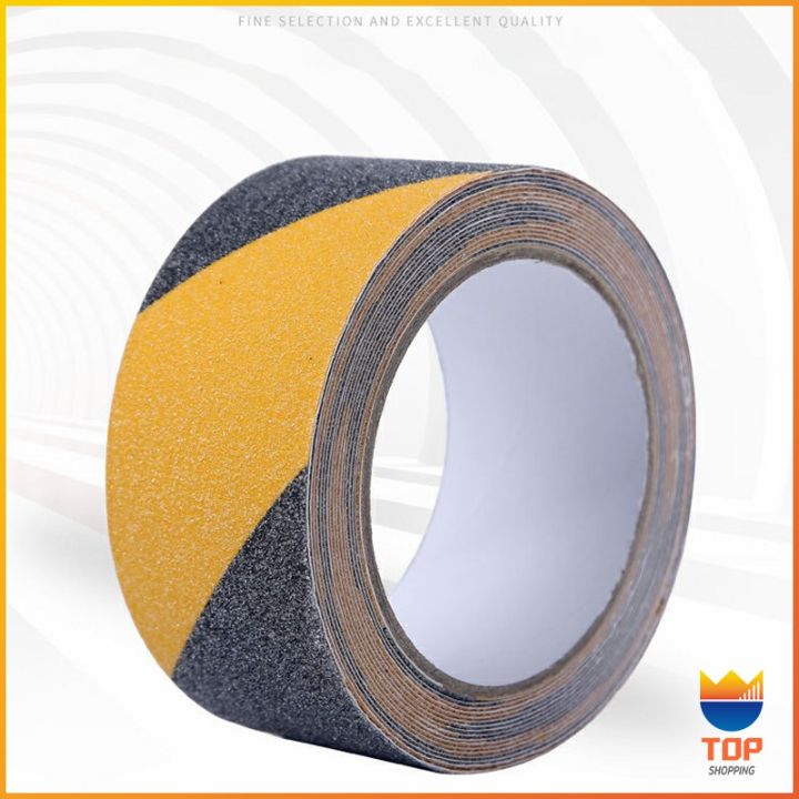 top-เทปตีเส้น-เทปตีเส้นพื้น-เทปกั้นเขต-5cm-5m-pvc-tape