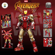 Đồ Chơi Lắp Ráp Xếp Hình Mô Hình Trưng Bày Robot Iron Man Mark 85 Avengers