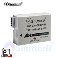 แบตเตอรี่ยี่ห้อ Shutter B กล้อง Canon LP-E8