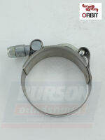 เหล็กรัดท่อเทอร์โบ  (ชุดละ10ชิ้น)/ชุด    20mm Wide x 48-56mm Set OF 2 PCS. ORBIT T BOLT CLAMP HEAVY DUTY OBTBTBW2-6W-STD-056