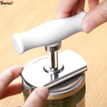 1pc Adjustable Stainless Steel Manual Can Opener, Easy Twist Jar Opener For  Seniors And Kids