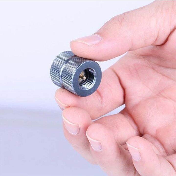 KEKB91930 Canister Connector Camping Cartridge Gas Nozzle Gas Refill