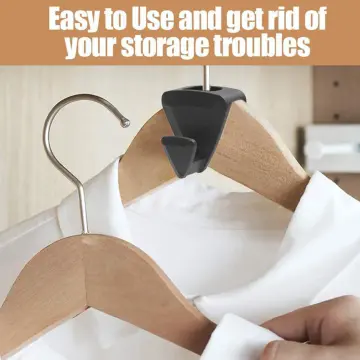 Space Saving Hangers Hooks Triangles Clothes Hanger Triangles Hanger Hooks