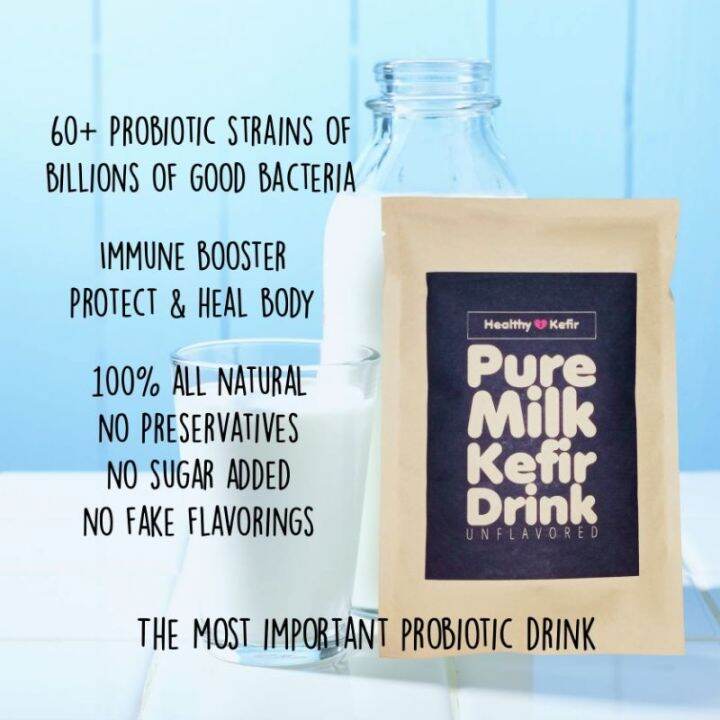 Organic Pure Milk Kefir Drink Unflavored/Plain (Ready To Drink) | Lazada PH