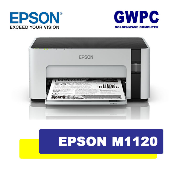 Epson M1120 Ecotank Monochrome Wi Fi Ink Tank Printer Lazada Ph 4429