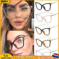 BMWA 1 คู่ Cat Eye แว่นตาผู้หญิงแว่นตา Retro Cat Eye แว่นตา Ladys Eyeglasses Bag package