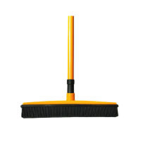 Floor Hair Broom Dust Scraper &amp; Pet Rubber Brush Carpet Cleaner Sweeper Multifunctional escopic Broom Magic rubber besom