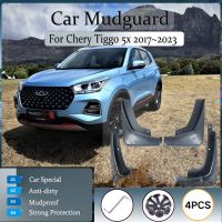 ✐แผ่นกันโคลนสำหรับ Chery Tiggo 4 E 5X3 2017 2023บังโคลนหน้าหลังอุปกรณ์เสริมบังโคลน