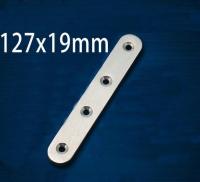 ☫⊙ 4 Pieces 127x19mm Stainless Steel Angle Plate Corner Bracket Thinckness 3mm