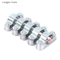 Longjia Tools 5pcs ท่อยึดกับสกรูจากผนังหลาห่างจากผนังของการ์ดอานการ์ดคลิปสายท่อ16mm 20mm 25mm 32mm