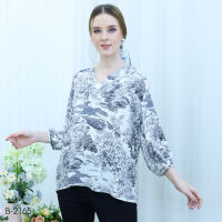 MIKIKO Blouse MI-B2165 เหลือง แขนยาว IGPU22-1