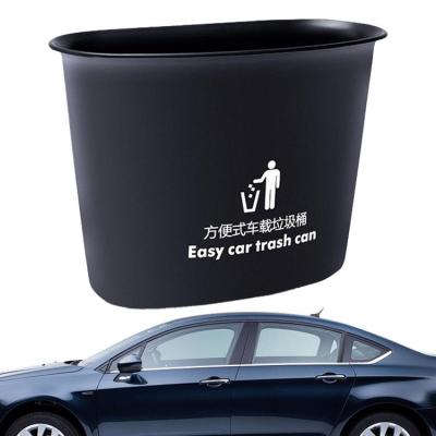 Mini Trash Can for Car Hung Rubbish Bin Organizer Leakproof Small Garbage Can Portable Car Trash Can Organizer Car Boot Storage Bag for Living Room Car Kitchen skilful