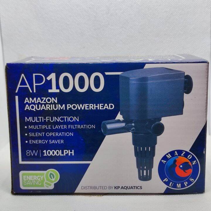 Amazon Aquarium Powerhead AP 1000 8 Watts 1000 LPH Lazada PH