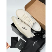 (พร้อมส่ง ของแท้ 100% อุปกรณ์ครบ) YSL court classic sneakers รูปสินค้าจริงจากทางร้านค่ะ ??