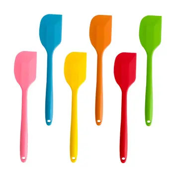 Silicone Dough Scraper Food Grade Non-stick Cream Spatula With