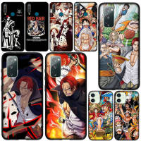 ปก Phone Casing เคสโทรศัพท์ H176 MA101 Shanks Luffy Red Hair One Piece อ่อนนุ่ม หรับ Samsung Galaxy A12 A11 A31 A71 A51 A21S A50 A10 A20 A30 A20S A30S A52 A50S A10S A70 A02S M02 A02 A04S A32 4G 5G A03S A52S A04 ซิลิโคน Coque