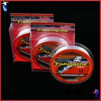 JUZHUFEI 100m 100% Fluorocarbon คุณภาพสูง ตกปลา สายเชือกแข็งแรง ลวดเชื่อม สายการประมง เส้นใยเดี่ยว ไนลอน PA