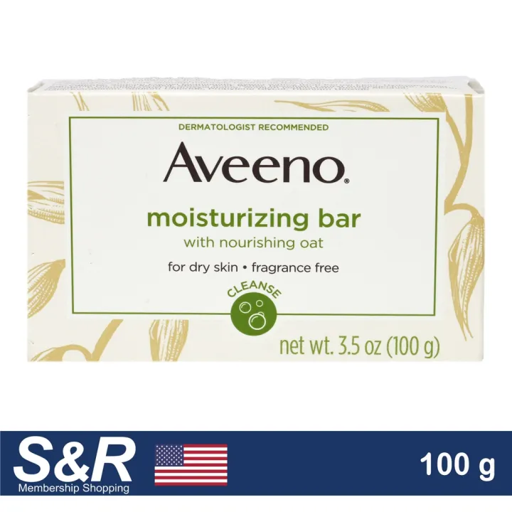 good Aveeno with Nourishing Oat Moisturizing Bar Soap 100g Lazada PH