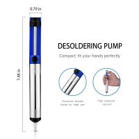 ；‘。、’ Aluminum Metal Desoldering Pump Suction Tin  Soldering Sucker Pen Removal Vacuum Soldering Iron Desolder Hand Welding Tools