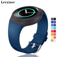 （Bar watchband）Llerxiuer สายรัด S2สำหรับ Samsung Galaxy,สายรัดสมาร์ทวอท์ช R730 R720เข็มขัดกำไลข้อมือซิลิโคน