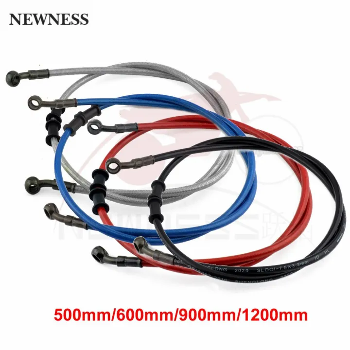 Universal Motorcycle 28 Grade Banjo Braided Brake Clutch Oil Hose Line