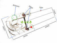 Stroboscope Spiral Dual Electrode Lamp Tube 16WS พลังงานสำหรับการถ่ายภาพนิ่ง