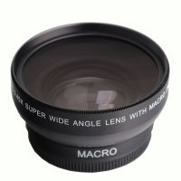 Lightdow 49มม. 0.45X 2 In 1มุมกว้างเลนส์แปลงมาโครสำหรับ NEX5C NEX3C NEXC3 NEX5N กล้อง